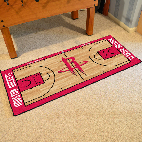 NBA - Houston Rockets NBA Court Large Runner 29.5x54