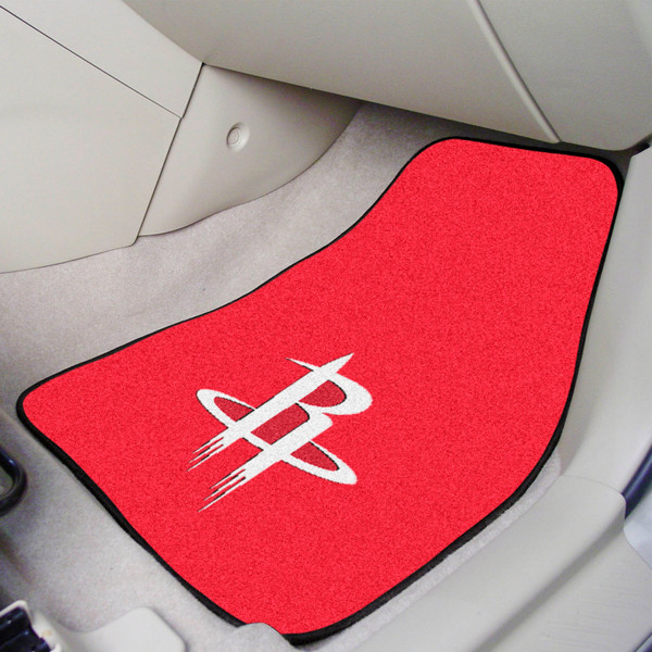 NBA - Houston Rockets 2-pc Carpet Car Mat Set 17"x27"