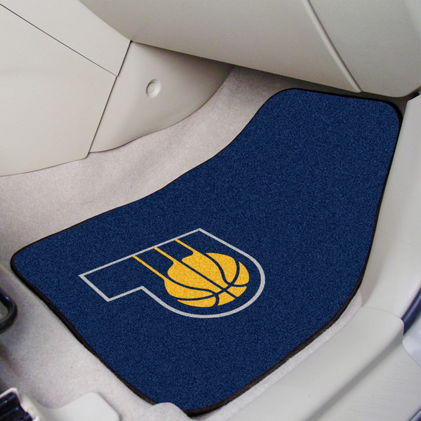 NBA - Indiana Pacers 2-pc Carpet Car Mat Set 17"x27"