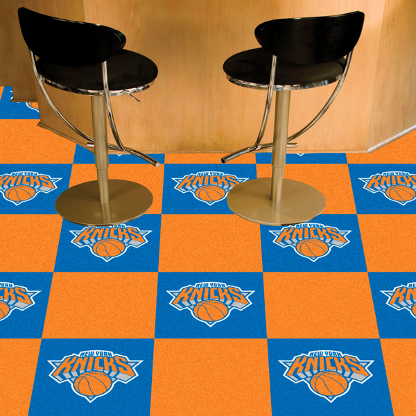 NBA - New York Knicks Team Carpet Tiles 18"x18" tiles