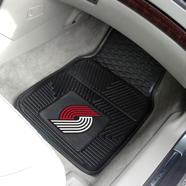 NBA - Portland Trail Blazers 2-pc Vinyl Car Mat Set 17"x27"