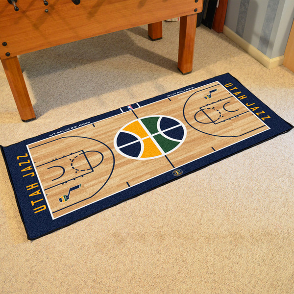 NBA - Utah Jazz NBA Court Large Runner 29.5x54