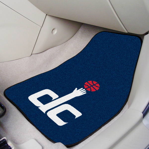 NBA - Washington Wizards 2-pc Carpet Car Mat Set 17"x27"