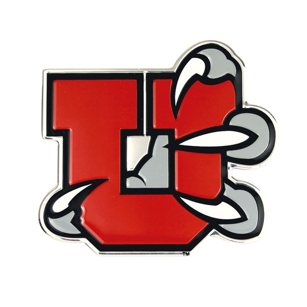 University of Utah - Utah Utes Embossed Color Emblem 2 "Clawed U" Alternative Logo Red
