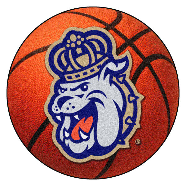 James Madison University - James Madison Dukes Basketball Mat Duke Bulldog Alternate Logo Orange