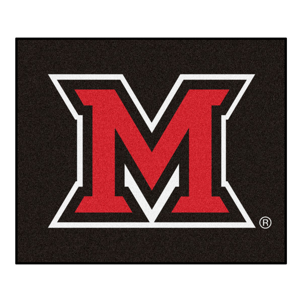 Miami University (OH) - Miami (OH) Redhawks Tailgater Mat "Block M" Logo Black