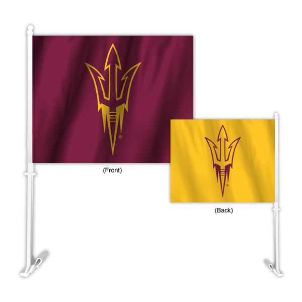 Arizona State Sun Devils Flag Car Style Home-Away Design