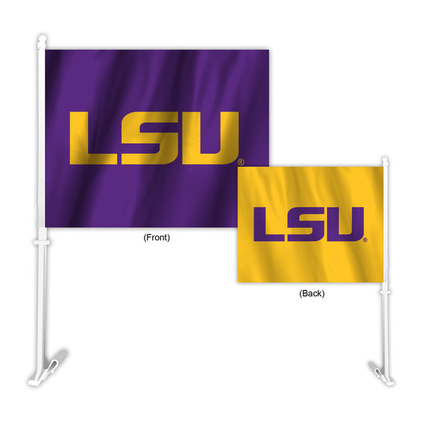 LSU Tigers Flag Car Style Home-Away Design