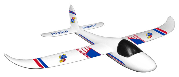 Kansas Jayhawks Glider Airplane