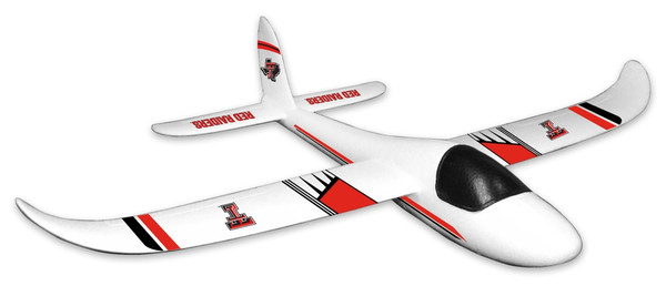 Texas Tech Red Raiders Glider Airplane