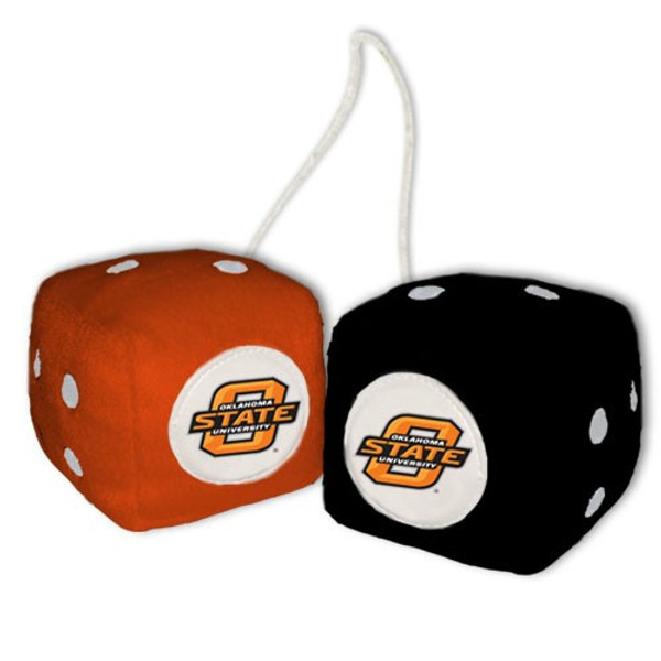 Oklahoma State Cowboys Fuzzy Dice