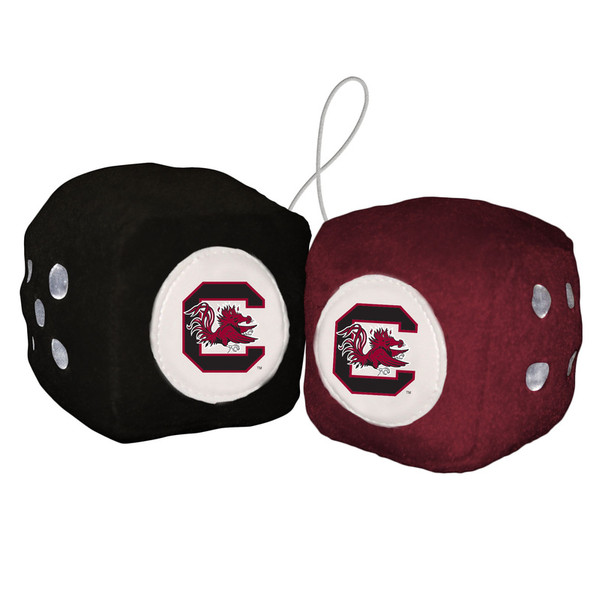 South Carolina Gamecocks Fuzzy Dice