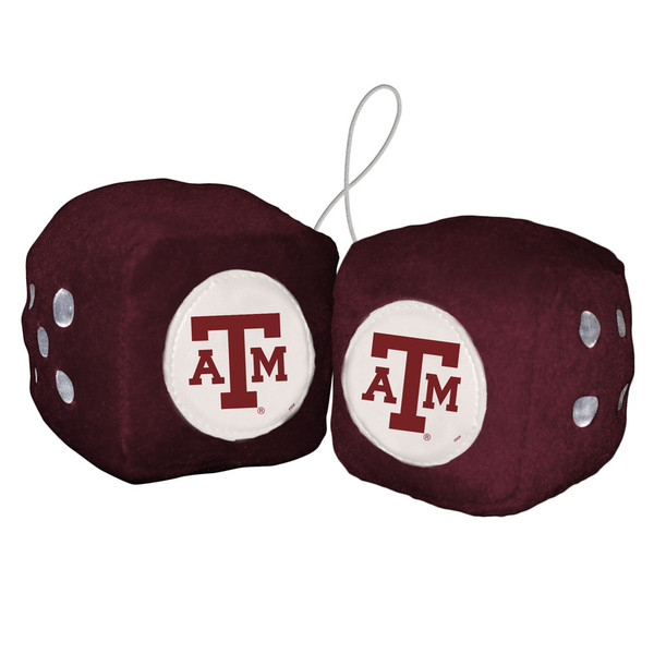 Texas A&M Aggies Fuzzy Dice