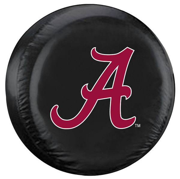 Alabama Crimson Tide Tire Cover Large Size Black