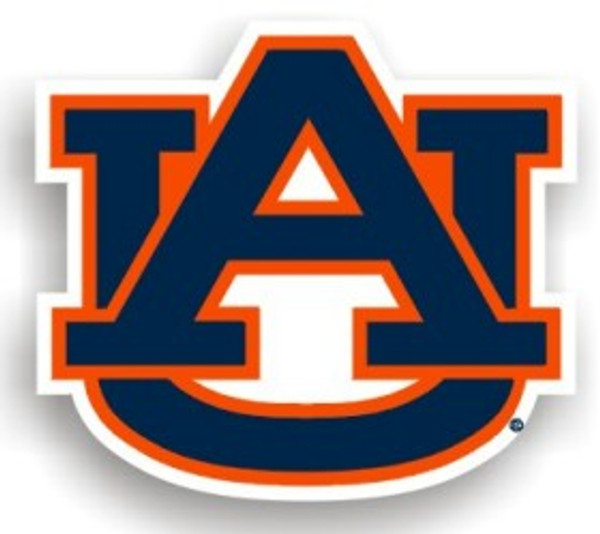 Auburn Tigers Magnet Car Style 12 Inch