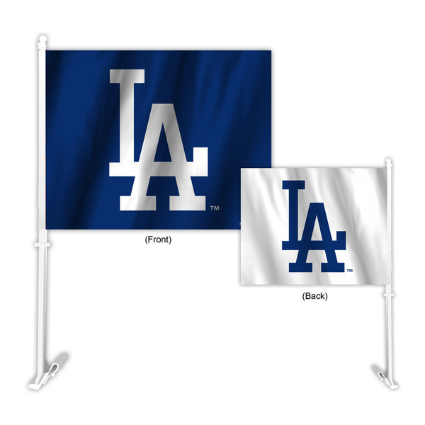Los Angeles Dodgers Flag Car Style Home-Away Design