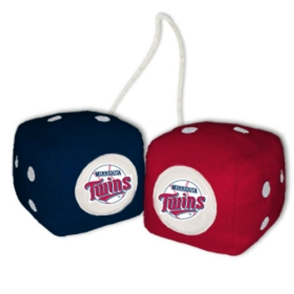 Minnesota Twins Fuzzy Dice