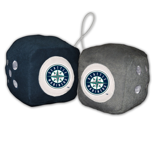 Seattle Mariners Fuzzy Dice