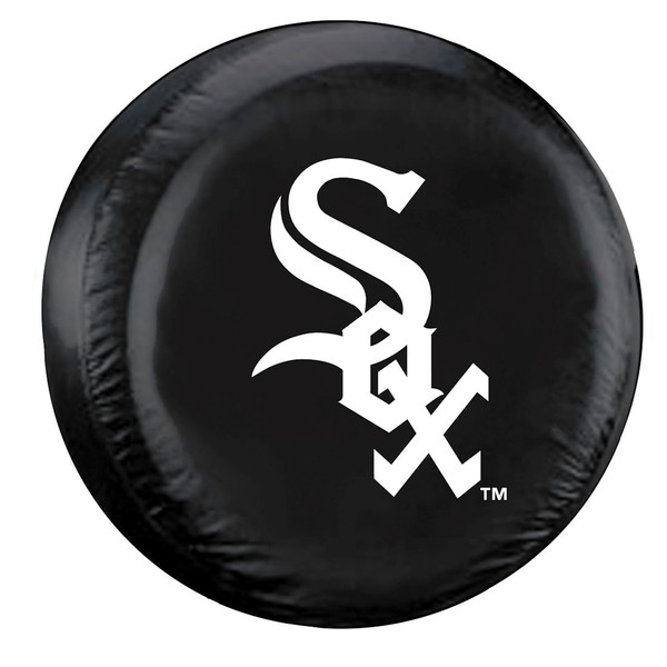 Chicago White Sox Tire Cover Standard Size Black