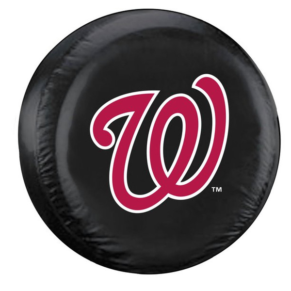 Washington Nationals Black Tire Cover