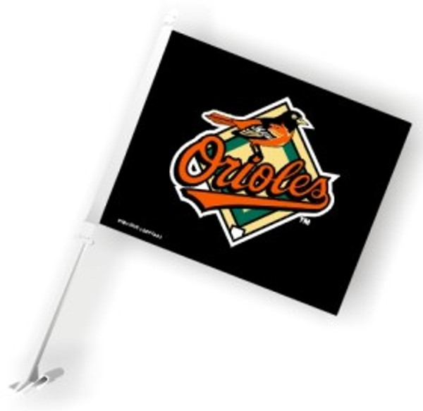 Baltimore Orioles Car Flag
