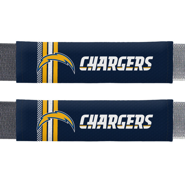 Los Angeles Chargers Seat Belt Pads Rally Design