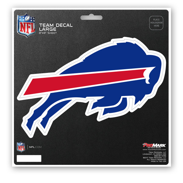 Buffalo Bills Large Decal Buffalo Primary Logo Blue & Red