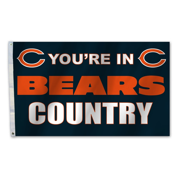 Chicago Bears Flag 3x5 Country