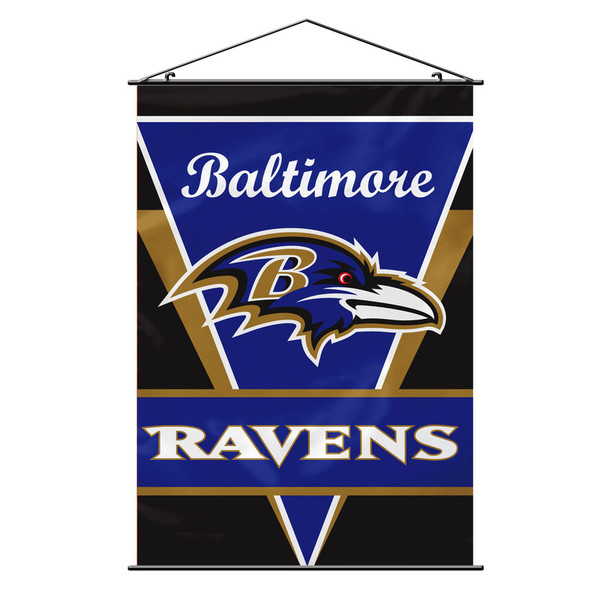 Baltimore Ravens Banner 28x40 Wall Style