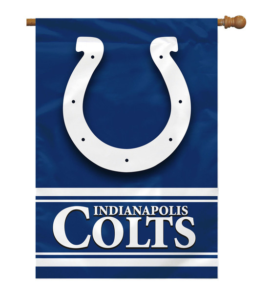 Indianapolis Colts Banner 28x40 House Flag Style 2 Sided