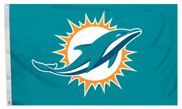 Miami Dolphins Flag 3x5 All Pro