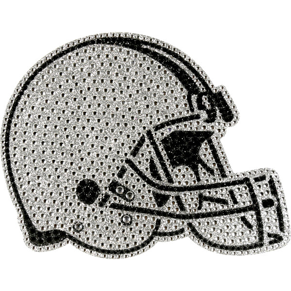 Cleveland Browns Bling Decal "Helmet" Primary Logo