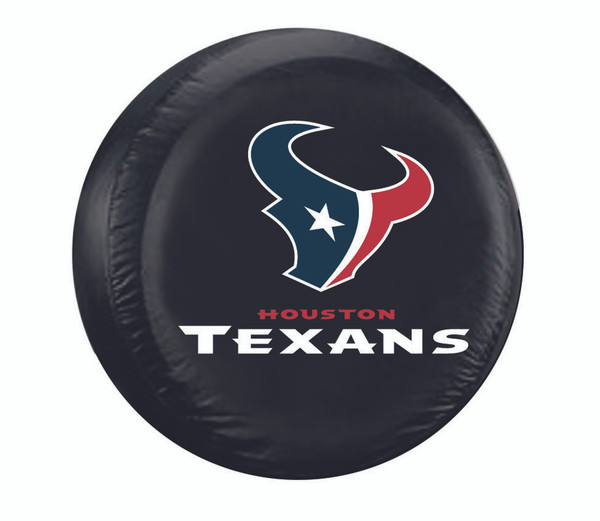 Houston Texans Tire Cover Standard Size Black