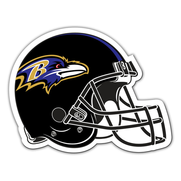 Baltimore Ravens 12" Helmet Car Magnet
