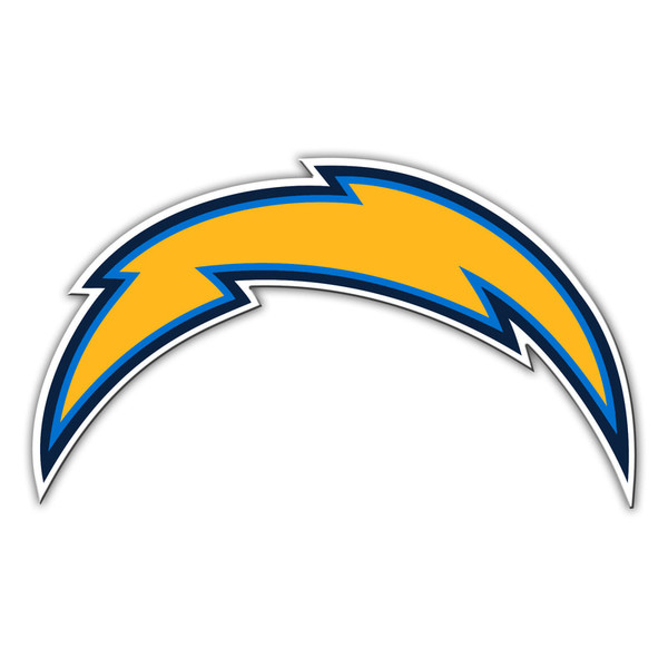 Los Angeles Chargers Magnet Car Style 12 Inch Logo Design