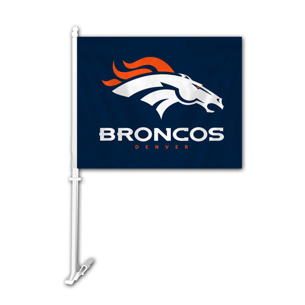 Denver Broncos Car Flag