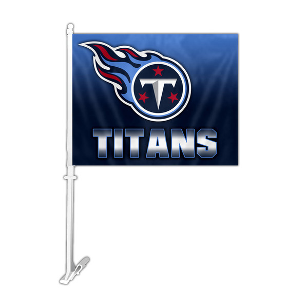 Tennessee Titans Car Flag Ombre