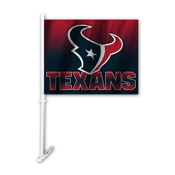 Houston Texans Car Flag Ombre