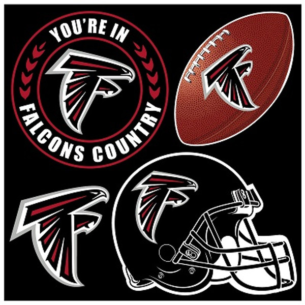 Atlanta Falcons 4 Piece Magnet Set