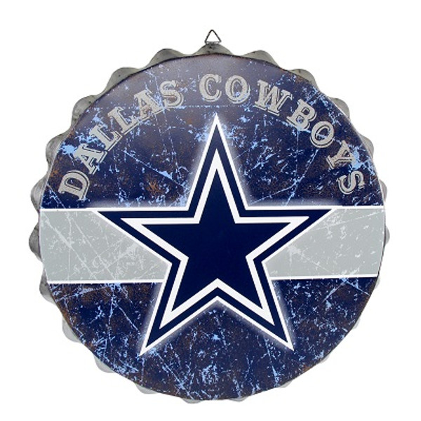 Dallas Cowboys Bottle Cap Sign