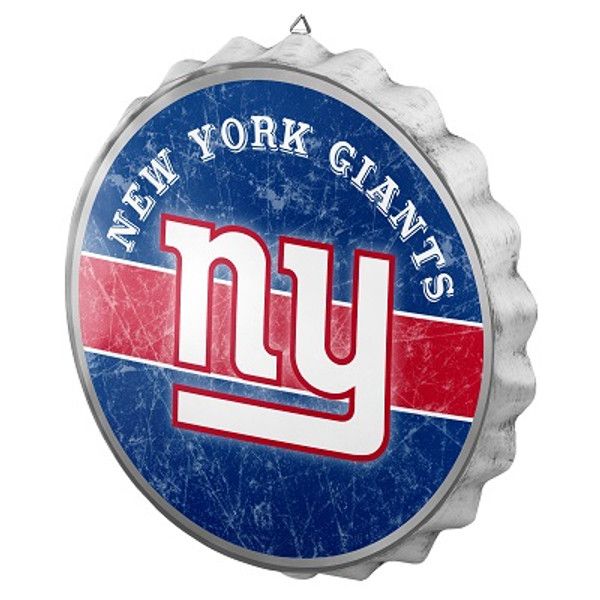New York Giants Bottle Cap Sign