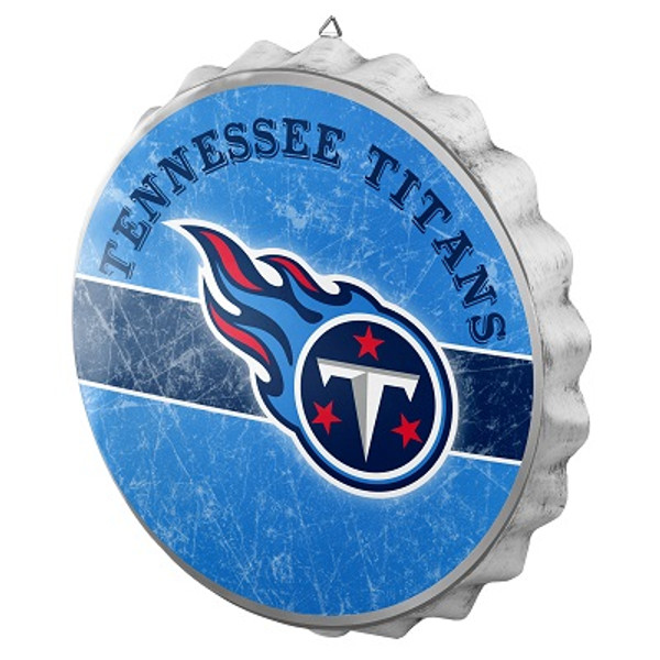 Tennessee Titans Bottle Cap Sign