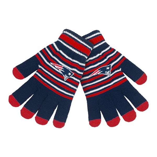 New England Patriots Knit stretch Gloves