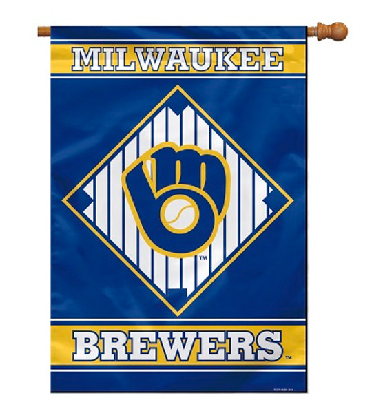 Milwaukee Brewers 28" x 40" 1- Sided House Banner