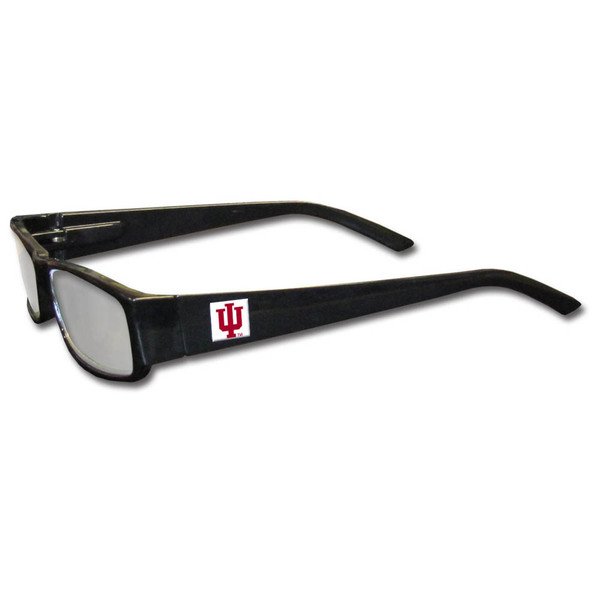 Indiana Hoosiers Black Reading Glasses +1.25