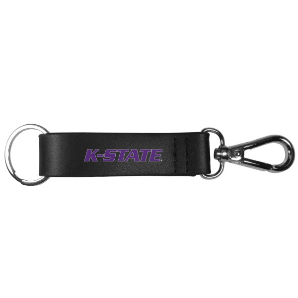 Kansas State Wildcats Black Strap Key Chain