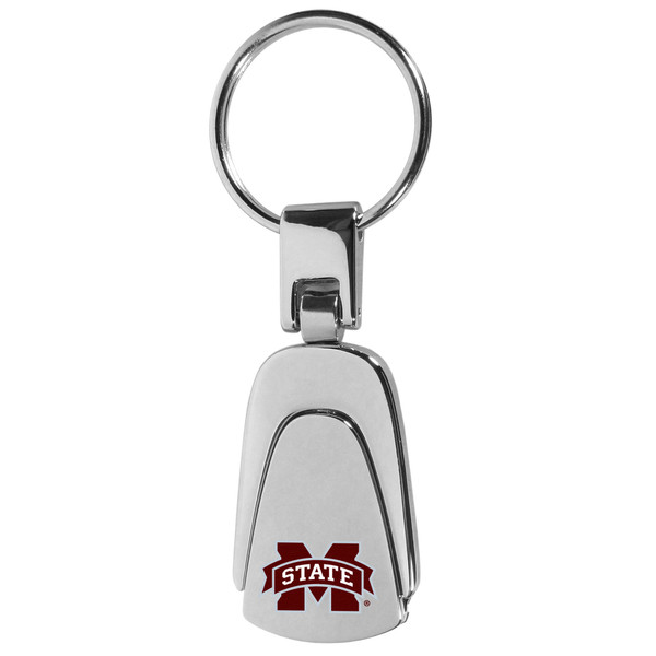 Mississippi State Bulldogs Steel Teardop Key Chain