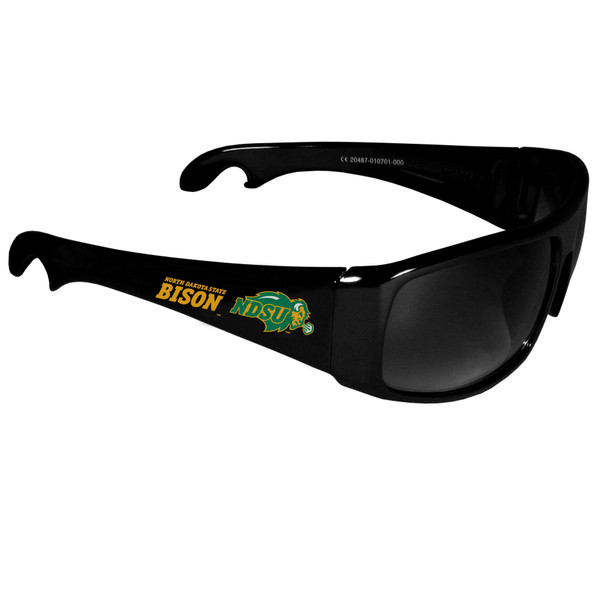 N. Dakota State Bison Wrap Bottle Opener Sunglasses