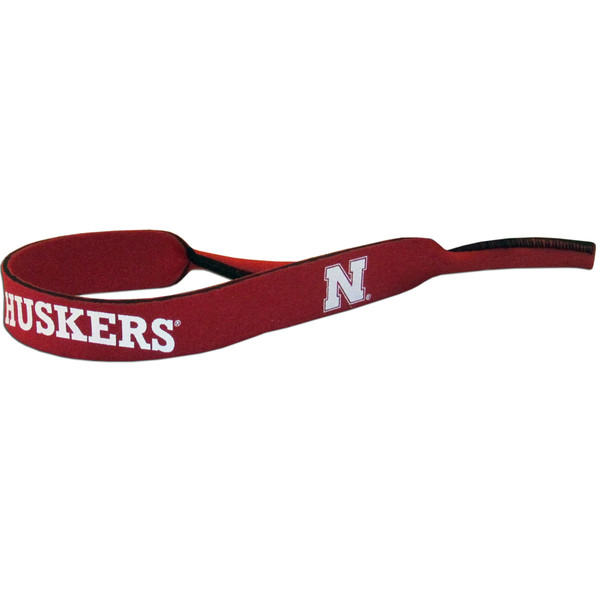 Nebraska Cornhuskers Neoprene Sunglass Strap