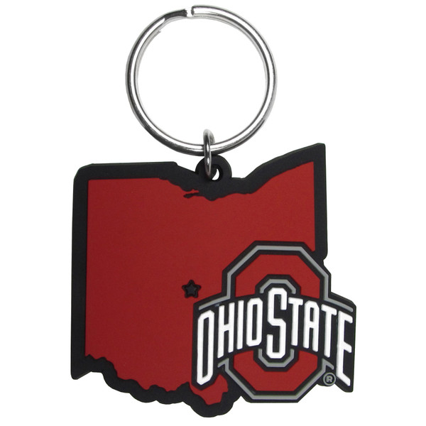 Ohio State Buckeyes Home State Flexi Key Chain